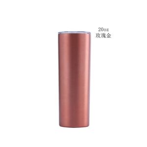 Custom BPA FREE 20Oz Double Wall Stainless Steel Eco-Friendly Travel Beer Coffee Tumbler Cup Mug With Lid Straw - Product Image 5