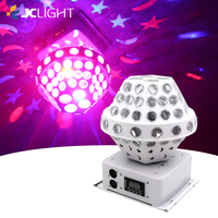 Boule rotative magique Led DJ Disco Laser Light Dmx Control Sound Activated Disco Dj Party Light Crystal Magic Ball Disco Lights