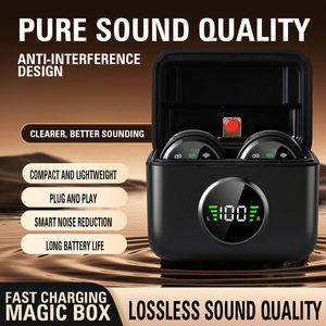 Microphone cravate sans fil 2,4 G SX82, nouvelle arrivée, réduction automatique du bruit, portable pour téléphone portable et <span class=keywords><strong>PC</strong></span> - Product Image 3