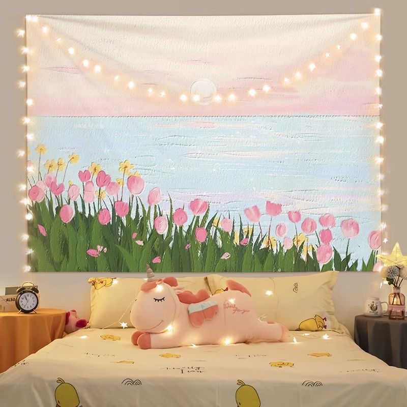Peinture à l'huile lever du soleil sur la mer