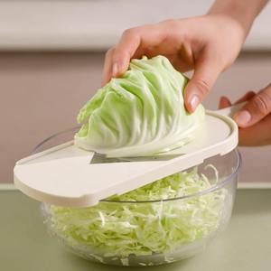 Umweltfreundlicher Edelstahl-Gemüseschneider Multifunktionaler Kartoffelschäler Gurken-Kohl-Schneider Karotten-Reibe - Product Image 1