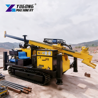 Mini-foreuse de carottage 70m avec moteur hydraulique pour le travail d'échantillonnage de sols et de roches