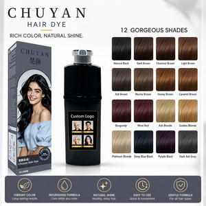 Crema de Tinte para el Cabello Más Vendida, Color Rubio Ceniza, Crema de Coloración para el Cabello con Doble Bomba, Suministro OEM de Fábrica - Product Image 3
