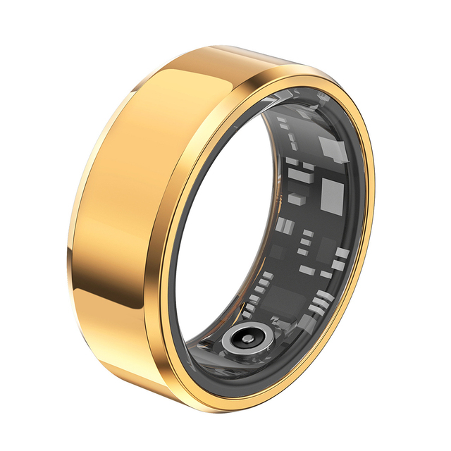 IP68 Waterproof Smart Ring for Men Women Health Monitor with Sleep Heart Rate Blood Oxygen Tracking Fitness Tracker Smart Rings