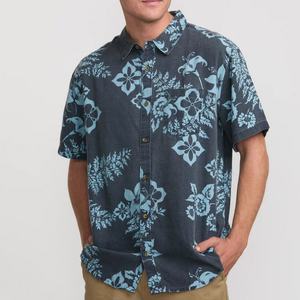 Camisa Aloha Personalizada para Hombre, Camisa de Lino de Alta Calidad con Estampado de Lujo, Cuello Solapa, Transpirable y Suave - Product Image 1