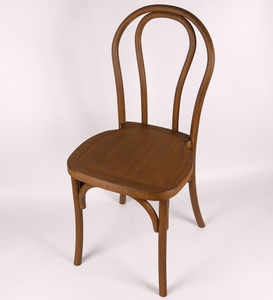 ราคาขายส่งเก้าอี้เรซิ่นทรงโค้งแบบ Thonet สำหรับงานกลางแจ้ง ทนทาน เหมาะสำหรับงานแต่งงาน โรงแรม และรับประทานอาหาร พร้อมเบาะรองนั่ง - Product Image 4