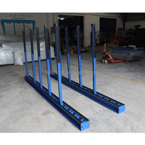 رفوف تخزين من الجرانيت والفولاذ للاستخدام الصناعي، رفوف عرض الحجر للمستودعات - Product Image 5