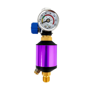 Pistolet <span class=keywords><strong>de</strong></span> peinture pneumatique professionnel DIY à haute <span class=keywords><strong>pression</strong></span> avec réducteur <span class=keywords><strong>de</strong></span> <span class=keywords><strong>pression</strong></span> et déshydrateur - Product Image 3