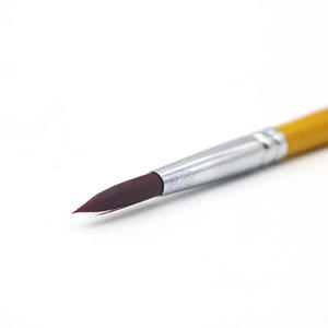 Зубная желтая лабораторная керамическая щетка для зубов, керамическая щетка для зубных протезов, ручка 6 # - Product Image 6