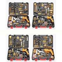 Kit combiné d'outils électriques sans fil : perceuse, clé à main, boîte à outils et autres outils