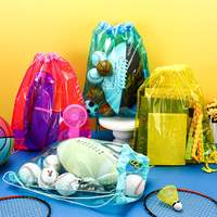 Sac à cordon de haute qualité, vente chaude, logo personnalisé, imperméable, vente en gros pour le rangement, les voyages, le sport ou la gym