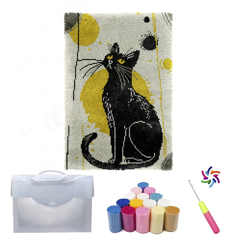 Kit de tapis à crochet de verrouillage pour animaux