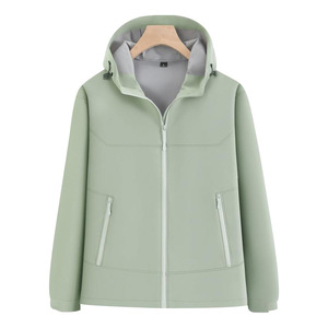 <span class=keywords><strong>Veste</strong></span> d'extérieur imperméable à coque souple personnalisable en profondeur, fabricant OEM, coupe-vent de randonnée, <span class=keywords><strong>veste</strong></span> de travail personnalisée pour entreprise - Product Image 5