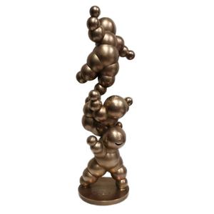 Escultura de Bailarina Desnuda de Bronce Personalizada, Hermosas Estatuas de Mujer Desnuda en Venta, Escultura de Chica Desnuda de Bronce - Product Image 3