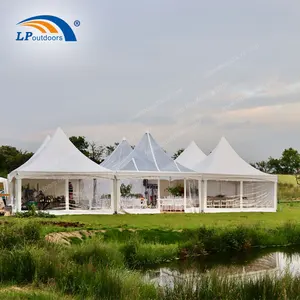 20 x 20 fuß 20 x 40 fuß einfaches aufstellbares hohes spitzen-aluminium-pavillon-zelt für außen-events-marquee in den usa