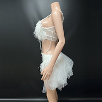 Novance Y4755-B Dropshipping Service Produits Mode Performance Wear Femmes Strass Danse Élégante Femmes Ensembles Sexy Club
