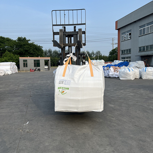 Tùy chỉnh màu trắng in 1000kg 1500kg 1 tấn 1.5 tấn 2 tấn <span class=keywords><strong>PP</strong></span> polypropylene dệt số lượng lớn Jumbo fibc túi lớn siêu maxi Bao - Product Image 4
