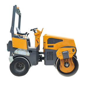 Compactador de <span class=keywords><strong>tierra</strong></span> vibratorio, máquina aplanadora de carreteras, rodillo manual de 5 toneladas <span class=keywords><strong>para</strong></span> construcción de carreteras - Product Image 6