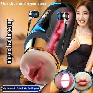 Masturbateur électrique de poche rechargeable pour adultes, double tête, étanche, certifié CE, pour usage oral et vaginal, vente chaude - Product Image 6