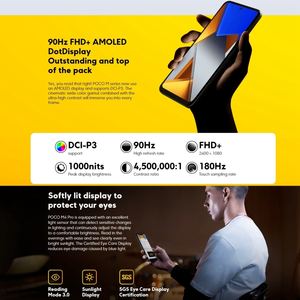 Xiaomi-teléfono inteligente <span class=keywords><strong>POCO</strong></span> <span class=keywords><strong>M4</strong></span> <span class=keywords><strong>Pro</strong></span>, versión Global, 4G, cámara de 64MP, SIM Dual, 6,43 pulgadas, NFC, SIM Dual - Product Image 3