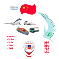 Le meilleur et le plus rentable canal d'agence pour les voyages de la Chine vers Mayotte, service DDP de la Chine vers Mayotte FCL/LCL