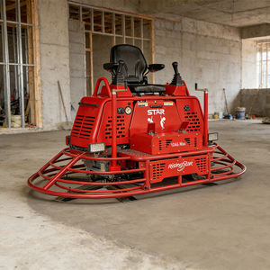 Machine à lisser hydraulique RST-A1046, outil de plâtrage de mortier fourni par l'usine avec rotateur à béton, rouleaux de guidage - Product Image 4