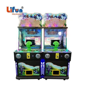 Amusement Game Center Kinder Video Elektro schießen Spiel Münz betriebene Kinder Arcade Ball Ziel Shooting Game Machine Zum Verkauf