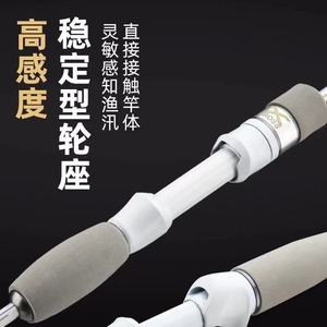 White Lure Rod Ultra Soft Carbon Spinning Reel Freshwater Fishing Rod Rivers And Lakes SIC Guide - Product Image 1