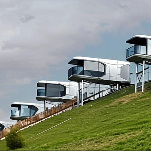 Boda Manufacturer Factory Wholesale <strong>Custom</strong> Modern Space Capsule House Parts For Contemporary Villas - Product Image 2