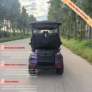 Nieuwste Model 2/4-Zits Elektrische Golfkar Off-Road Voertuig Te Koop China Club Golfkar Golf Buggy Elektrische Vierwielige Auto - Product Image 6