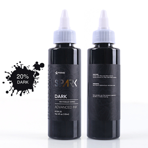 Spark Factory Custom 4OZ 120ML Lavado blanco Pintura increíble Pigmento Cuerpo <span class=keywords><strong>Piel</strong></span> Triple <span class=keywords><strong>Tinta</strong></span> <span class=keywords><strong>negra</strong></span> Tatuajes de mariposa - Product Image 5