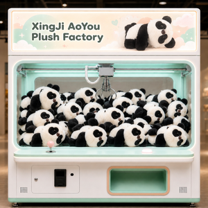 Peluche <span class=keywords><strong>Panda</strong></span> Bianco e <span class=keywords><strong>Nero</strong></span> da 8 Pollici all'Ingrosso, <span class=keywords><strong>Animale</strong></span> di Peluche per Zoo, Negozio di Regali, Premi di Carnevale, Souvenir, Festa, Personalizzabile ODM - Product Image 1