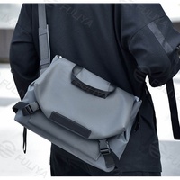 Sac à bandoulière YOUK en nylon, tendance, pour ordinateur portable, personnalisé, pour voyage en plein air, sac messager imperméable pour hommes