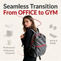 Nouveau sac à dos Oxford à fermeture éclair, design tendance, à carreaux, grande capacité, résistant à l'eau, 15L, pour hommes et femmes, usage quotidien décontracté, étudiant