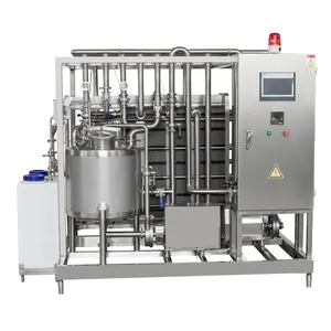 Portakal suyu Pasteurizer makinesi süt için süt pastörizörü makine Pasteurizer