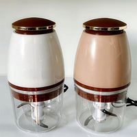 Hachoir à viande électrique portable mini en acier inoxydable, robot culinaire, mixeur pour aliments pour bébés, hachoir à légumes, compatible four domestique