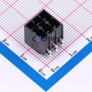 1786840 Plug-in Terminal Block Through hole Component (THT),P=3.5mm Connector 3.5mm Black Straight Pin 6P - Product Image 1