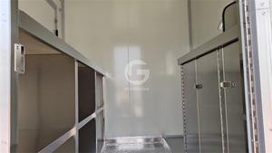 Kiosque de restauration modulaire 2024 en conteneur maritime de haute qualité avec service drive-through pour l'extérieur en <span class=keywords><strong>Europe</strong></span> - Product Image 6