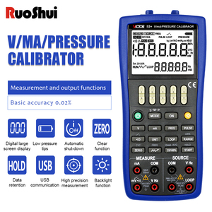15+ V/mA Pressure Calibrator Calibrating Pressure Transmitter Pressure Switch Voltage <strong>Current</strong> Calibrator <strong>Source</strong> and Measure - Product Image 2