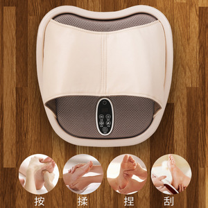 Massageador Elétrico para Pés com 3 Níveis de Compressão de Ar, Shiatsu, Calor e Vibração, Máquina Portátil de Spa para Pés com Acupuntura - Product Image 4