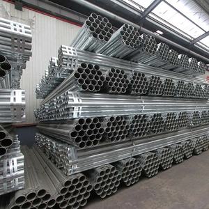 Hot Dip galvanizado <span class=keywords><strong>Steel</strong></span> <span class=keywords><strong>Pipe</strong></span> Fornecedor 4mm 16mm 63mm 42mm 76mm 1000mm DN100 G235 Z450 ERW tubo galvanizado - Product Image 4