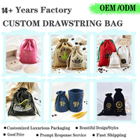 Bolsa de terciopelo personalizada con logo para joyería, estuche de gamuza con solapa antideslustre para collares, pendientes y anillos, embalaje de lujo para joyería OEM