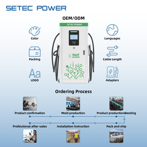 Chargeur de voiture électrique rapide DC UL OEM 60kW/90kW/120kW, station de recharge de véhicule électrique - Product Image 4
