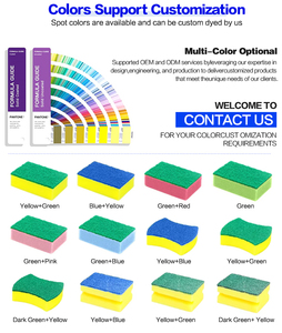 Ushape, estropajos multiusos antiarañazos, esponjas para limpiar ollas, utensilios y utensilios de cocina antiadherentes - Product Image 5