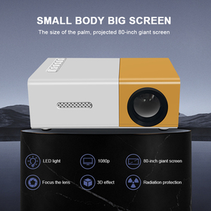 <span class=keywords><strong>Led</strong></span> 1080P Laser video Máy chiếu di động 4K <span class=keywords><strong>Android</strong></span> TV Box Home media player proyector YG300 thông minh 4k Máy chiếu mini - Product Image 2