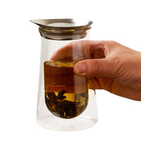 Juego de Té de Vidrio Resistente al Calor, Diseño Original Chilong Gongdao, Regalo de Alta Gama para el Hogar, Estilo Chino Minimalista