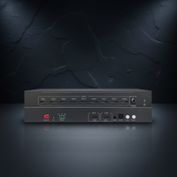 Prosesor Video Wall HDMI 4K60 1 Input 9 Output untuk Ruang Game, Manajemen EDID, Kaskade 16 Perangkat
