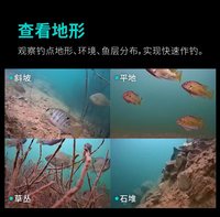 Drone Penjelajah Bawah Air Baru dengan Kamera HD, Lengan Robot, 4 Thruster, Visi Malam IR, ROV, Deteksi Kedalaman, dan Peralatan Penyelamatan untuk Memancing