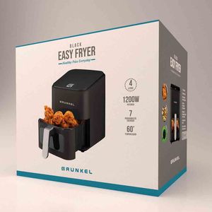 Friggitrice ad Aria Grunkel 4L 1200W con Display per Pollo Croccante - Product Image 6
