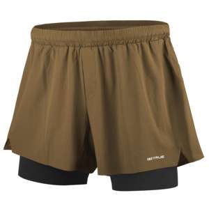 <span class=keywords><strong>Pantaloncini</strong></span> da corsa da <span class=keywords><strong>uomo</strong></span> 5 pollici Shorts da Jogging da ginnastica ad asciugatura rapida con tasche con cerniera - Product Image 2